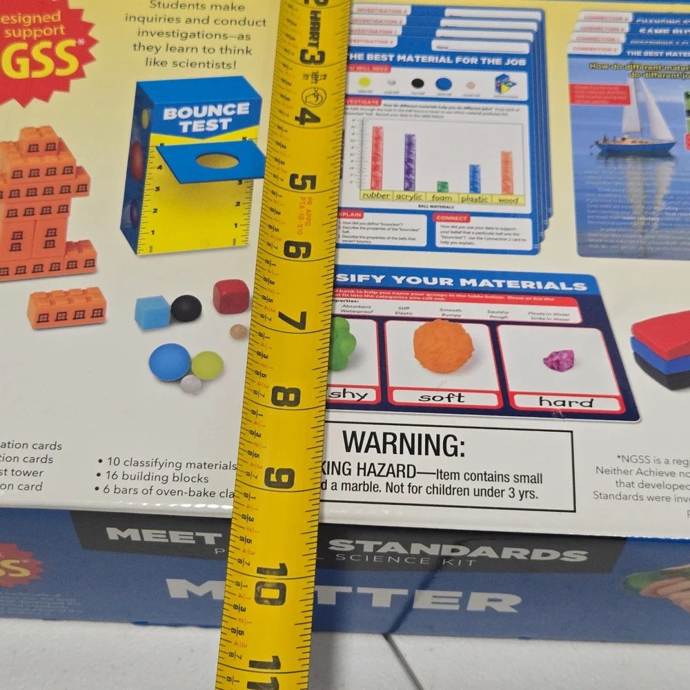 Lakeshore Meet the Standards Physical Science Kit Matter Grade 2 NGSS LM271